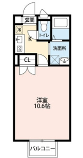 【間取り】 | アムール　エフ　１番館 | 間取りです。