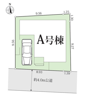 【区画図】 | 板橋区上板橋3丁目　新築戸建　11190万円