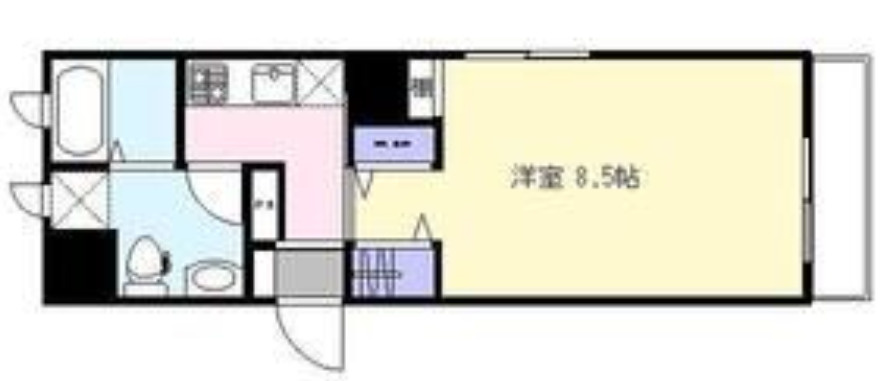 フェリーチェ姫路駅前の間取り
