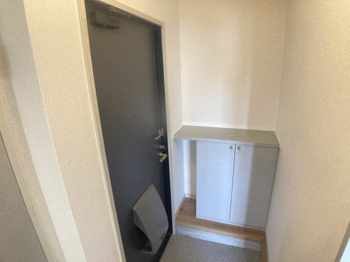 花水木タウン　Ｄ棟の玄関|シンプルで使いやすい玄関です