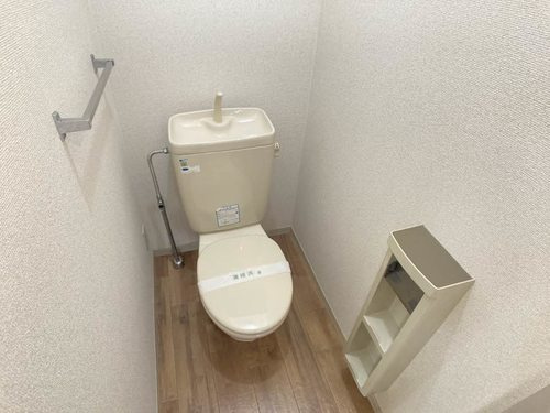 花水木タウン　Ｄ棟のトイレ|コンパクトで使いやすいトイレです