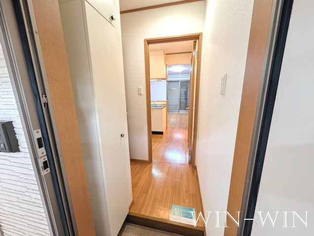 ベルクレスト大岩参番館の玄関