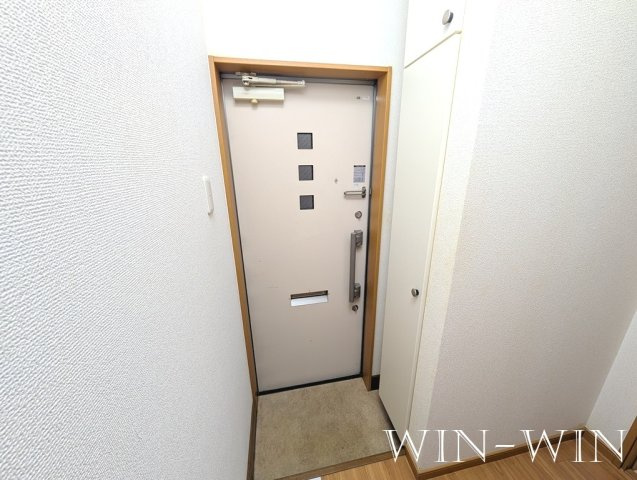 ベルクレスト大岩参番館の玄関