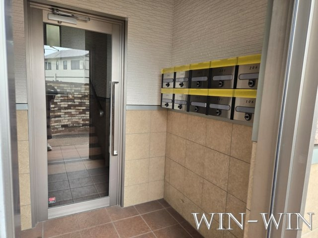 ベルクレスト大岩参番館のエントランス