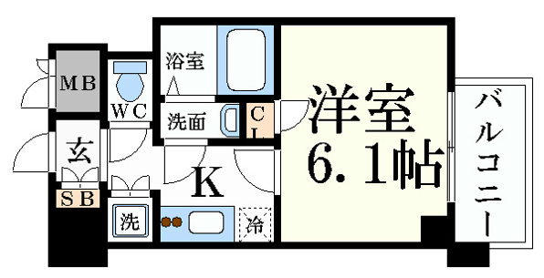 レジュールアッシュ梅田AXIA