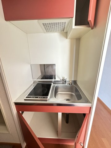 レオパレスリンデンバウムのキッチン