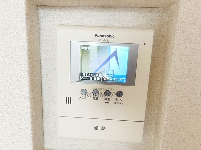ことといハウスのセキュリティ|モニター付きインターホンです。