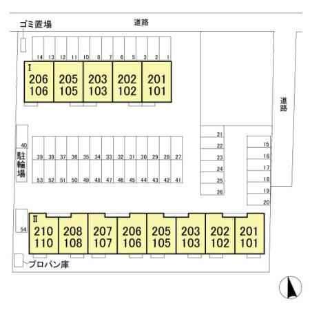 スペチアーレ　Ⅱの区画図|他社様掲載物件もまとめてご紹介、ご案内可能です(^^)/