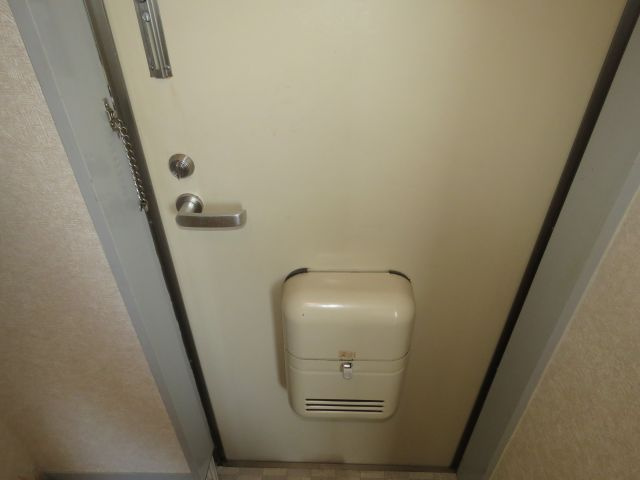 川越市霞ケ関北４丁目のアパートの玄関|反転タイプ