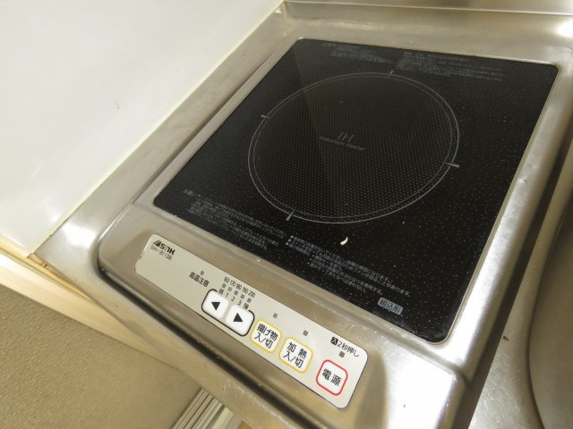 川越市霞ケ関北４丁目のアパートの設備|IHコンロ
反転タイプ