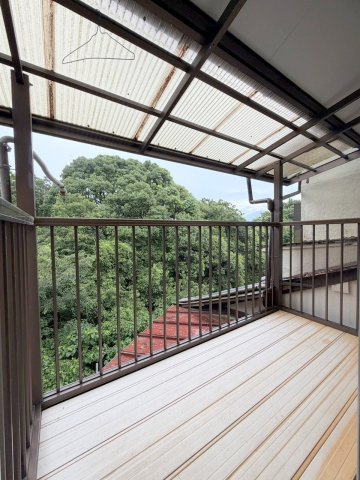 廿日市市八坂２丁目の一戸建てのバルコニー
