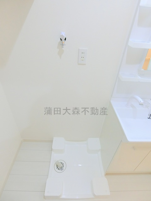 プライムガーデン池上WESTの設備|洗濯機置き場