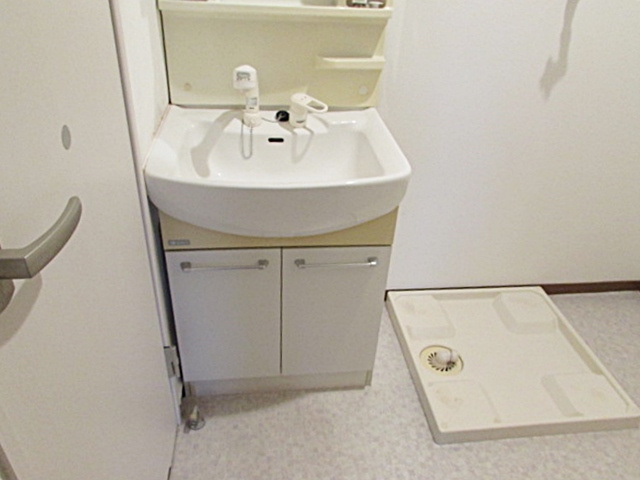 曽根南ハイツの洗面所