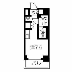 クラリッサ横浜フロードの間取り