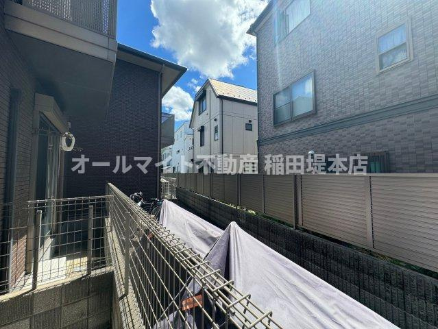 川崎市多摩区中野島２丁目のアパートの展望