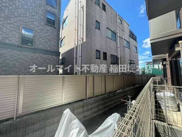 川崎市多摩区中野島２丁目のアパートの展望