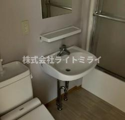 目白おとめ山テラスボックスの独立洗面台