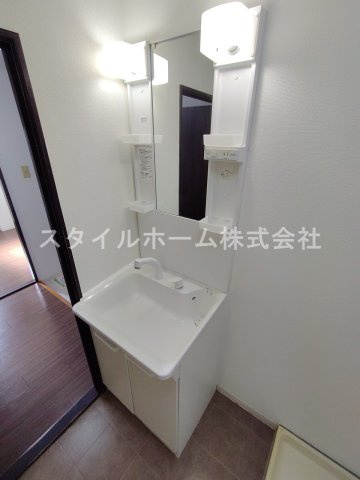 ヴィラモルガンの洗面所