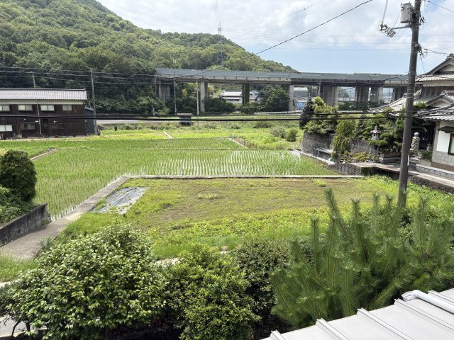鴨方町益坂貸戸建の展望|２階からの眺望