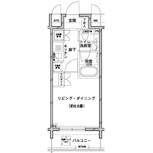 THEパームス田園調布の間取り|間取りです。