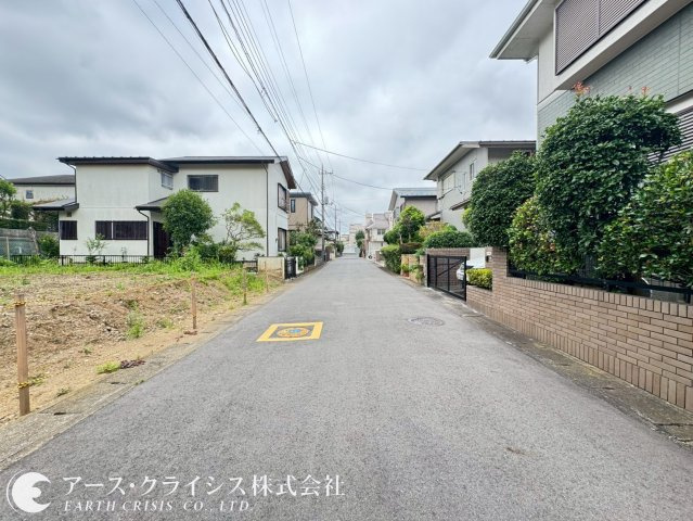 【前面道路含む現地写真】 | 我孫子市つくし野15期 | のんびりした毎日を送りたい方にもおすすめ♪好きなスタイルで自由のに建築できるのも嬉しいポイント！
