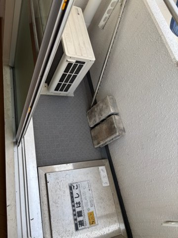 横浜市中区山下町の賃貸マンションのバルコニー