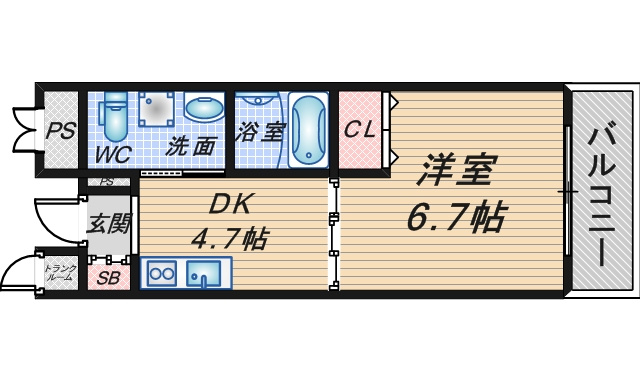 TaKaMaTSu ReiDeNCeの間取り