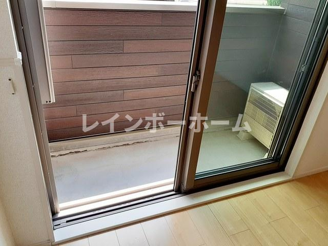 BLESS西戸田　Aのバルコニー