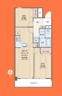 【間取り】 | グリーンキャピタル大森