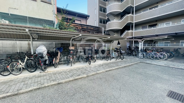 カステッロはなふさ長居　長居小学校のその他共用部分|カステッロはなふさ長居　駐輪場