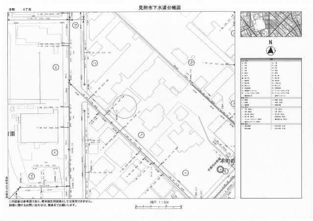 見附市本町4丁目　売土地（更地渡し）【商談中】の地図
