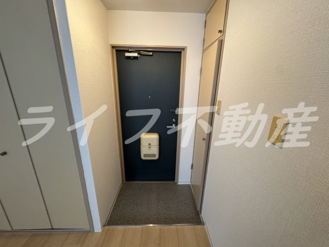 コンフォートハイツ岩崎の玄関|毎日通る玄関はこちらです