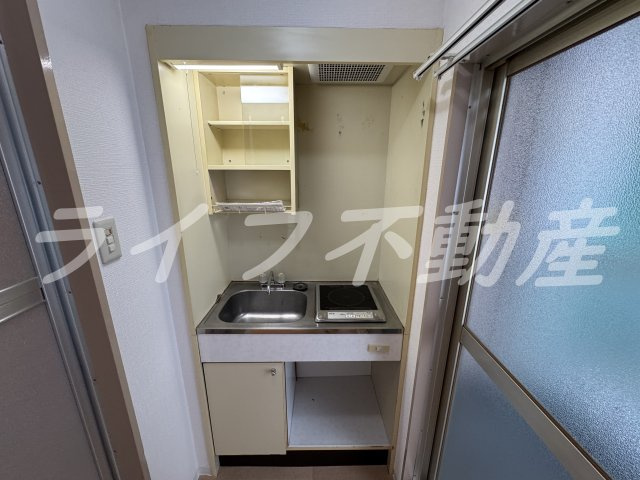 コンフォートハイツ岩崎のキッチン|使いやすいキッチンです