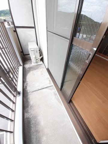 瀬戸館のバルコニー