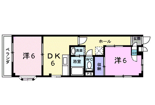 瀬戸館の間取り