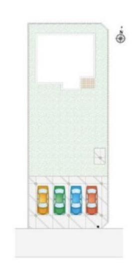 【区画図】 | 行田市緑町D号棟　中古戸建