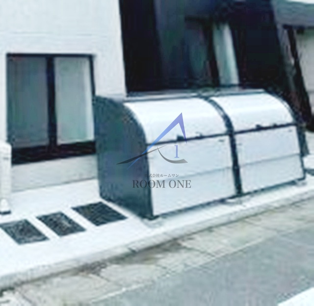 ＧａｒｄｅｎＣｏｕｒｔさくら通りのその他共用部分|敷地内ごみ置き場です。