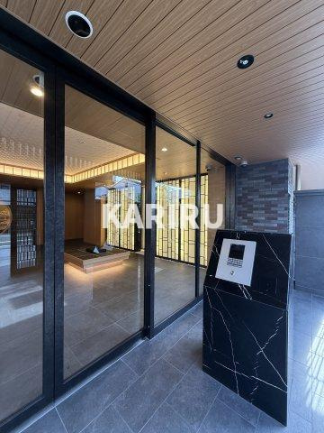 プレジオ城東のエントランス