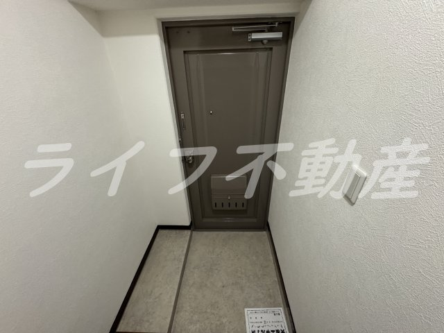 コンフォート布施の玄関|ゆったりとした玄関です