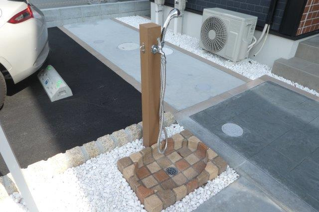 シェソアAのその他共用部分|ペット用足洗い場