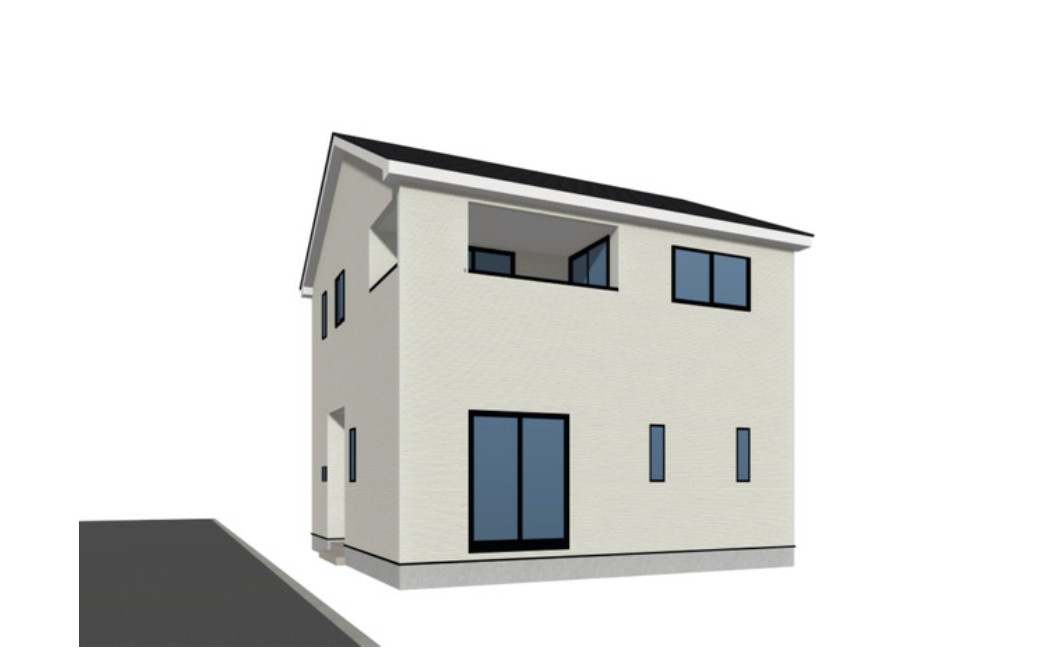 新築　太田市下小林町第1　1号棟　CRADLE GARDENの外観パース