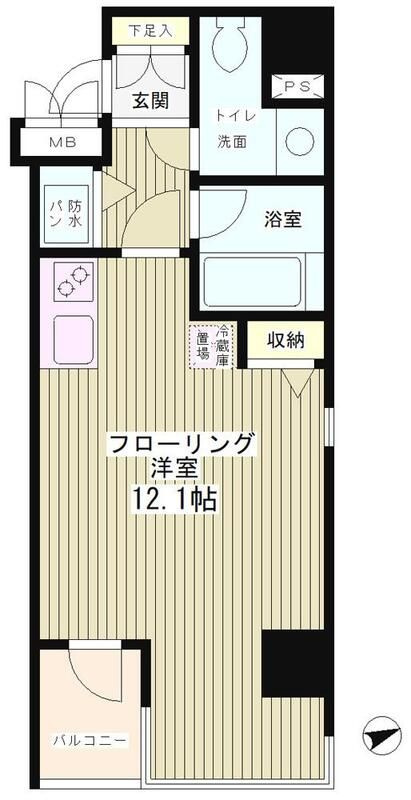 テラス麻布十番の間取り