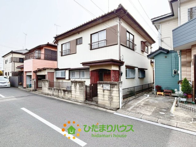 久喜市栗原3丁目　売地の前面道路含む現地写真