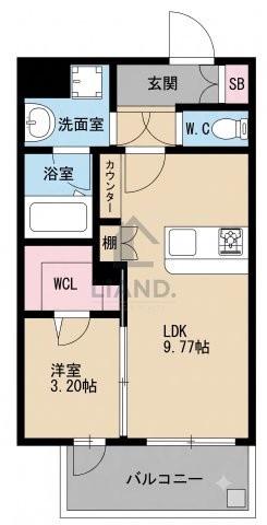 LIBTH博多住吉PREMIER　住吉小学校区の間取り|LIBTH博多住吉PREMIER
※同シリーズ物件の内装