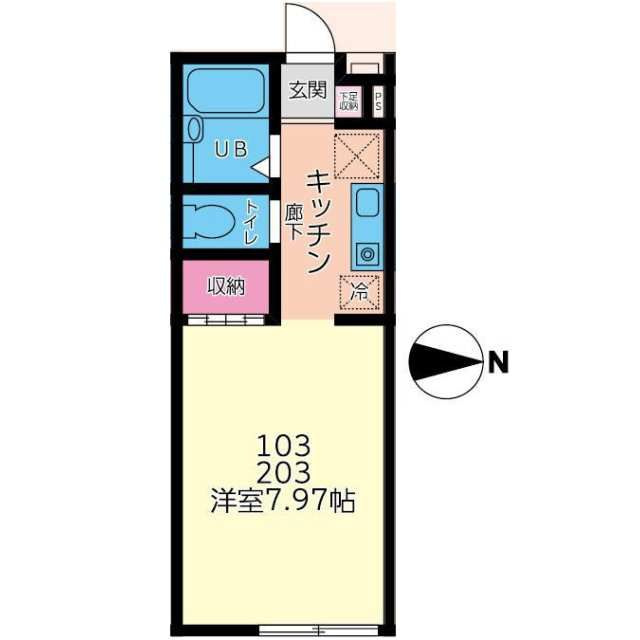 メゾンときわ四街道の間取り