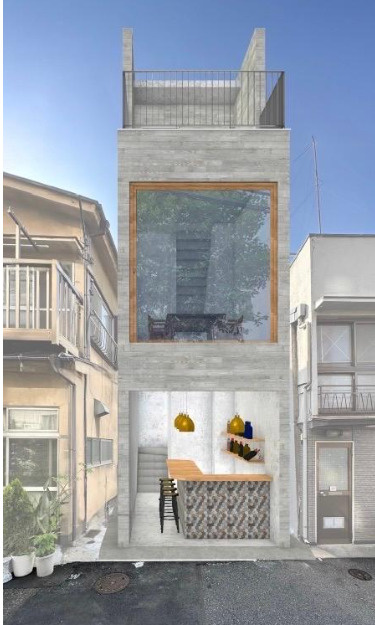 文京区根津２丁目の店舗事務所