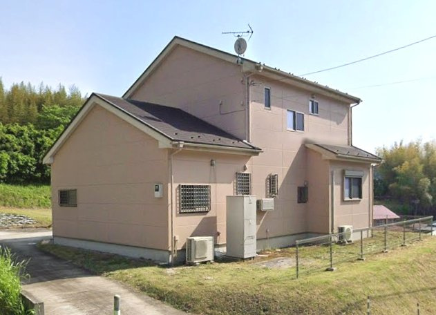 山武市椎崎　中古戸建の外観|敷地約150坪  平成30年4月築 SLDK駐車4台可オール電化太陽光発電パネル  日向駅徒歩約7分