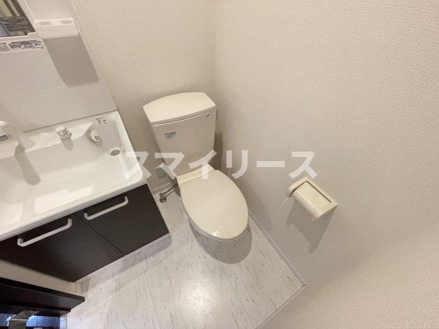 コンフォートシティ増尾のトイレ
