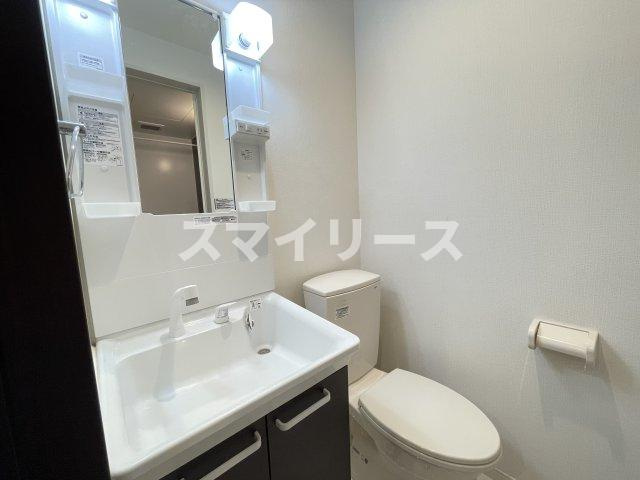 コンフォートシティ増尾の洗面所