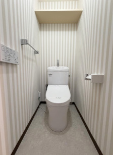 ダイアパレス三本松公園【キャッシュバック対象の物件】のトイレ|落ち着いたトイレです